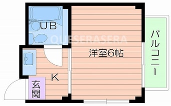 間取図 シティハイツ扇町公園