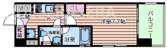 間取図 クレストフォルム大阪天満橋