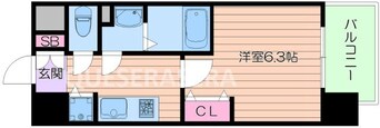間取図 プレサンス梅田東ディアロ