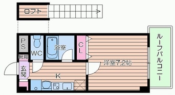 間取図 ラ・フォーレ東天満
