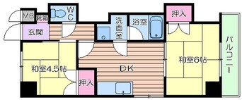 間取図 メゾン﨑山