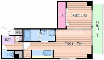 間取図 ラフレシール同心