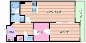 間取図 グレンパーク梅田北