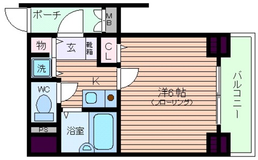 間取図 プレサンス同心アーバンステージ