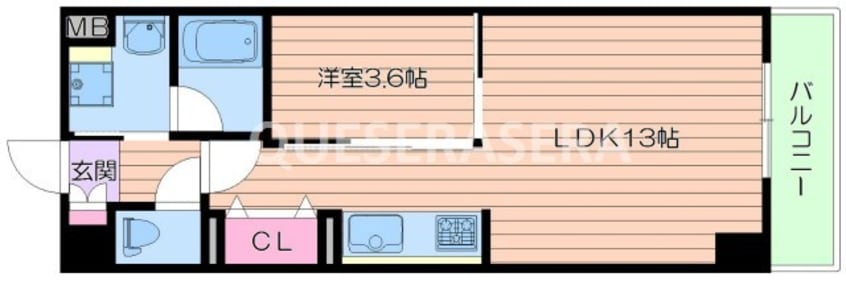 間取図 フェニックスコート