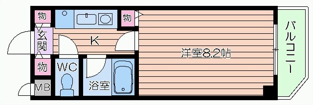間取り図 フェスタ天神