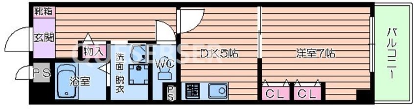 間取図 天満リバーサイドプラザ