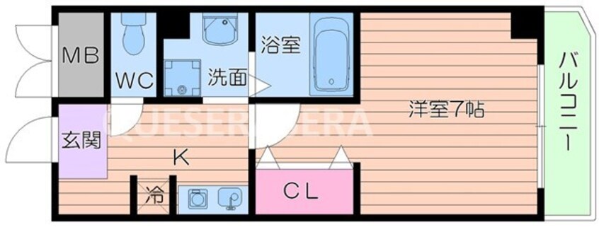 間取図 IF西梅田