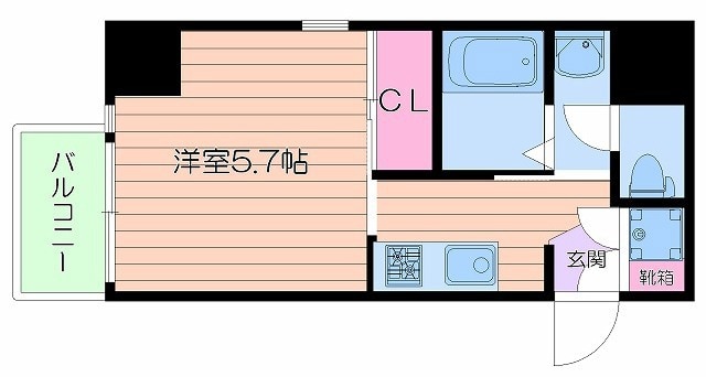 間取り図 アイディル中之島イースト