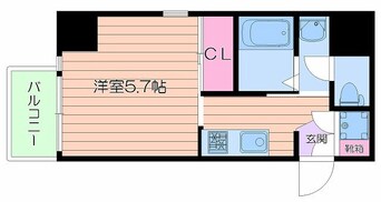 間取図 アイディル中之島イースト