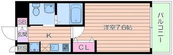 間取図 プライマル大阪天満宮