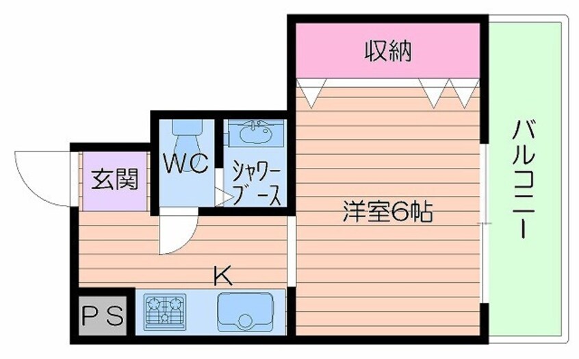 間取図 三恵ガーデンハイツ