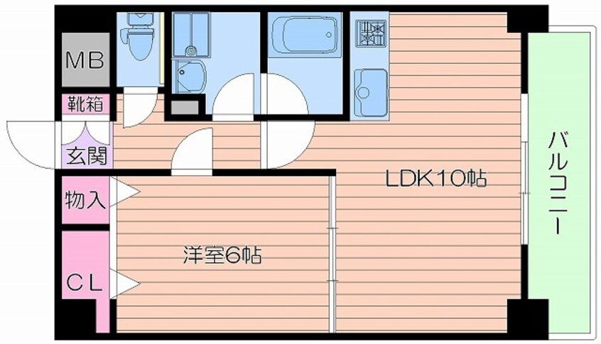 間取図 アーデン南森町