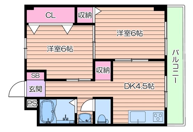 間取り図 マルビシマンション天満（旧：マルビシマンション菅栄町）