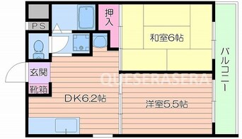 間取図 シンコーメゾン扇町