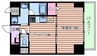 学研都市線<片町線>・JR東西線/大阪天満宮駅 徒歩5分 7階 築16年 1DKの間取り