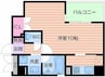 リーガル西天満Ⅲ 1Kの間取り
