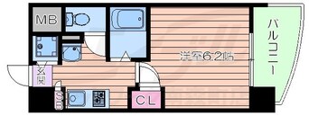 間取図 プレサンス天満ステーションフロント