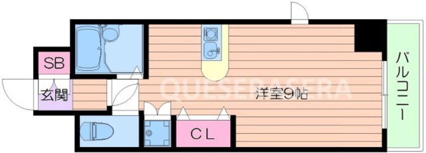 間取図 グランピア扇町