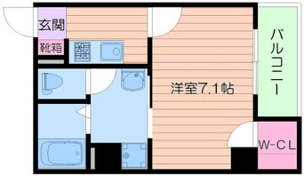 間取図 Core天満橋