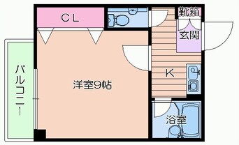 間取図 ビガーポリス296同心二丁目ＫＳビル