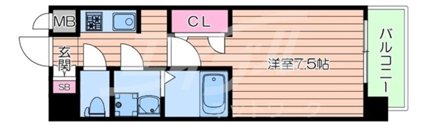 間取図 S-RESIDENCE福島grande