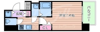 間取図 エグゼ堺筋本町