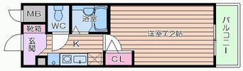 間取図 ラナップスクエア南森町