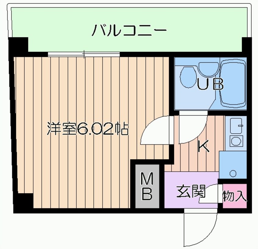 間取図 兎我野町聚楽マンション