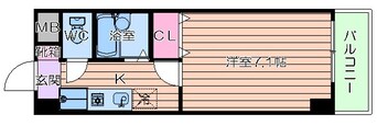 間取図 フェニックスコート天満橋