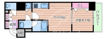 間取図 RISING Maison 本町橋