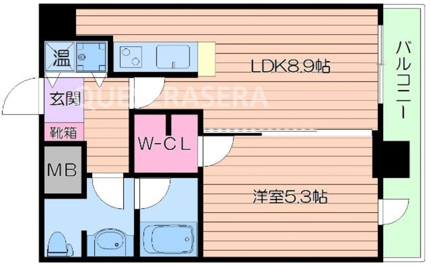 間取図 フローライト南森町