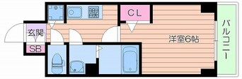 間取図 プレサンス天満橋チエロ