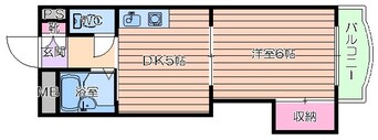 間取図 ノルデンハイム天神橋