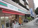 ローソンストア１００天神橋３丁目店(コンビニ)まで412m※ローソンストア１００天神橋３丁目店 エステムコート梅田東アクアパレス