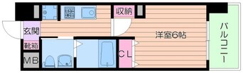 間取図 エステムプラザ梅田・中崎町Ⅲツインマークスサウスレジデンス