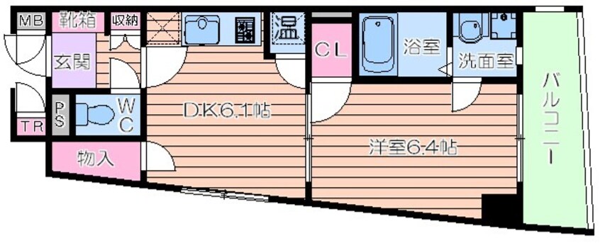 間取図 ES-Grande Minamimorimachi
