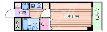 間取図 サンライズ野田阪神