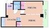 サンビラ大手前 2DKの間取り