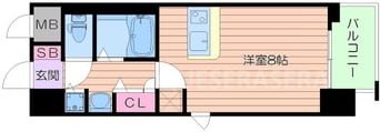 間取図 アクアプレイス天満クラシック