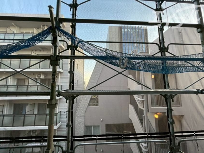 バルコニーからの景色です プレサンス中之島公園アティレ