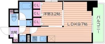 間取図 レオンコンフォート北浜