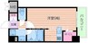 ラルーチェ北梅田 1Rの間取り