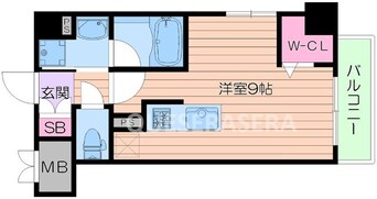 間取図 ラルーチェ北梅田