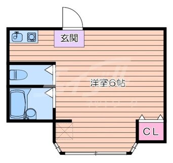 間取図 リバティ中津