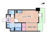 セレニテ天満橋アリア 1DKの間取り