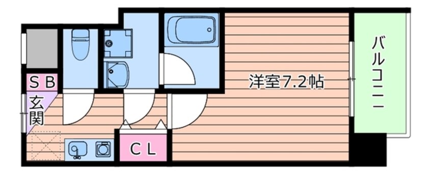 間取図 BROAD 新うめきたRESIDENCE