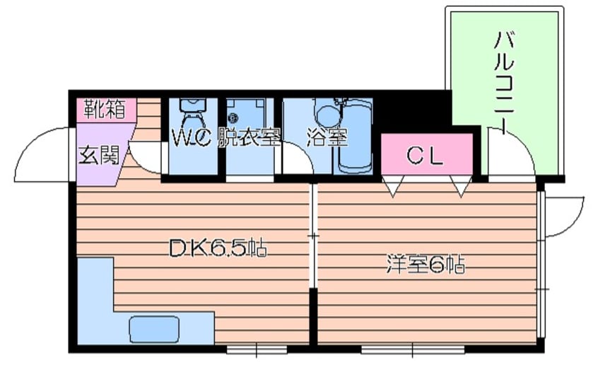間取図 クレストⅠ