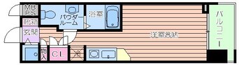 間取図 エスリード御堂筋梅田