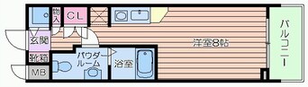 間取図 エスリード御堂筋梅田